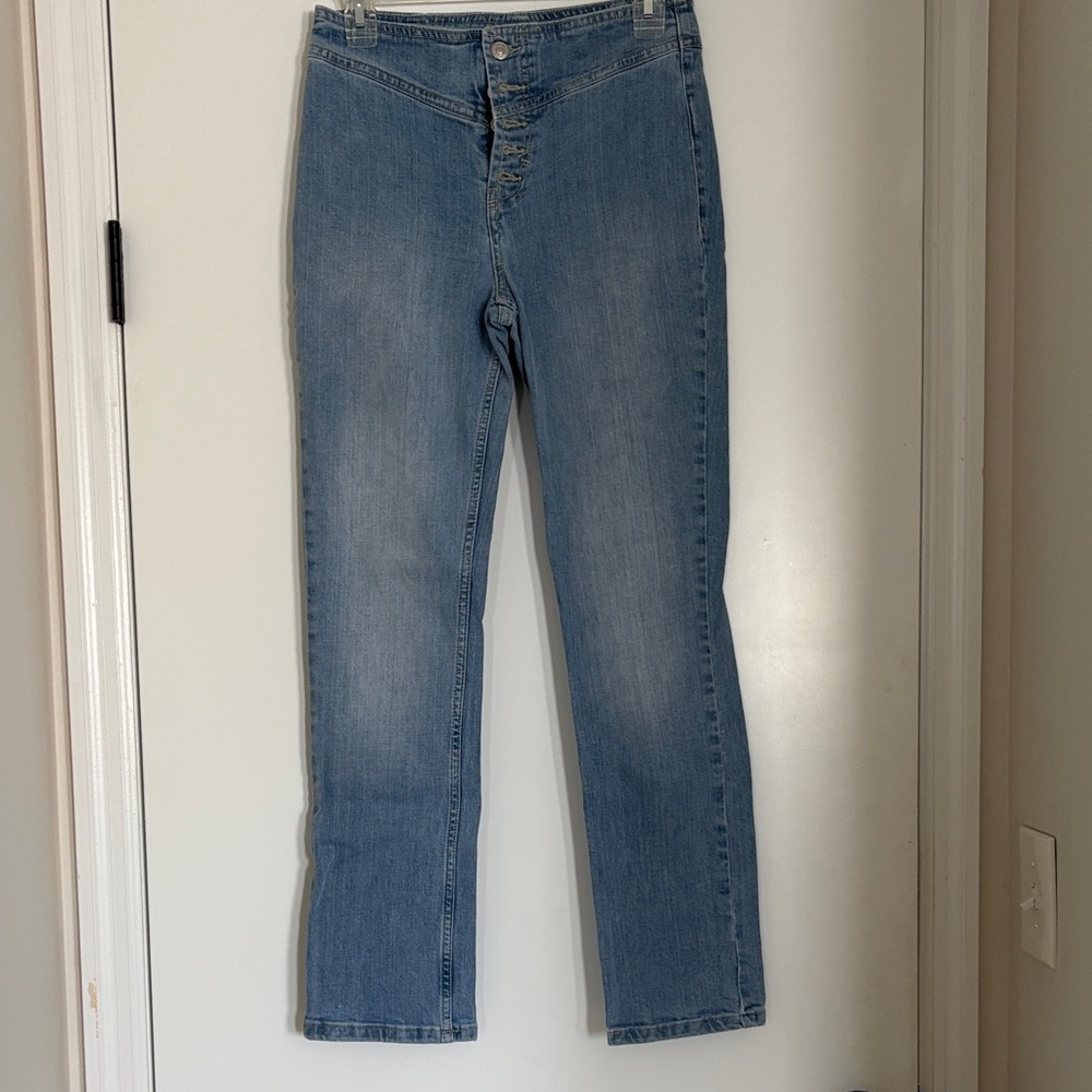 We The Free Light Blue Straight Leg Jeans